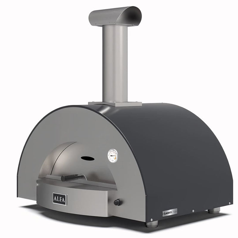 Alfa Classico 2 Pizze | Gas & Wood Fired front right view