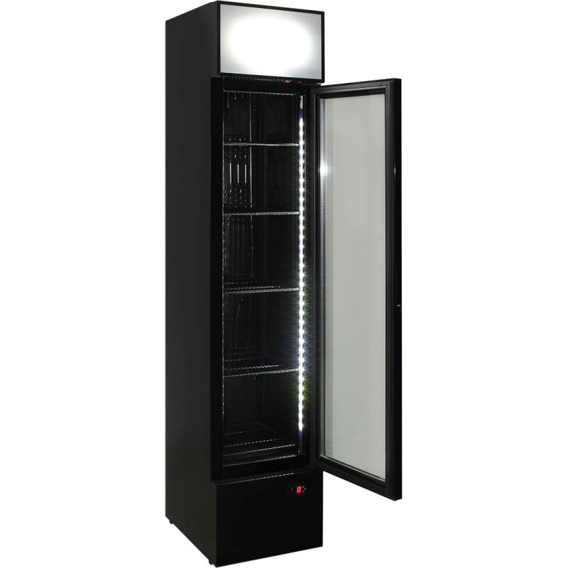 Bar Fridge | 160 Litre Upright door open empty