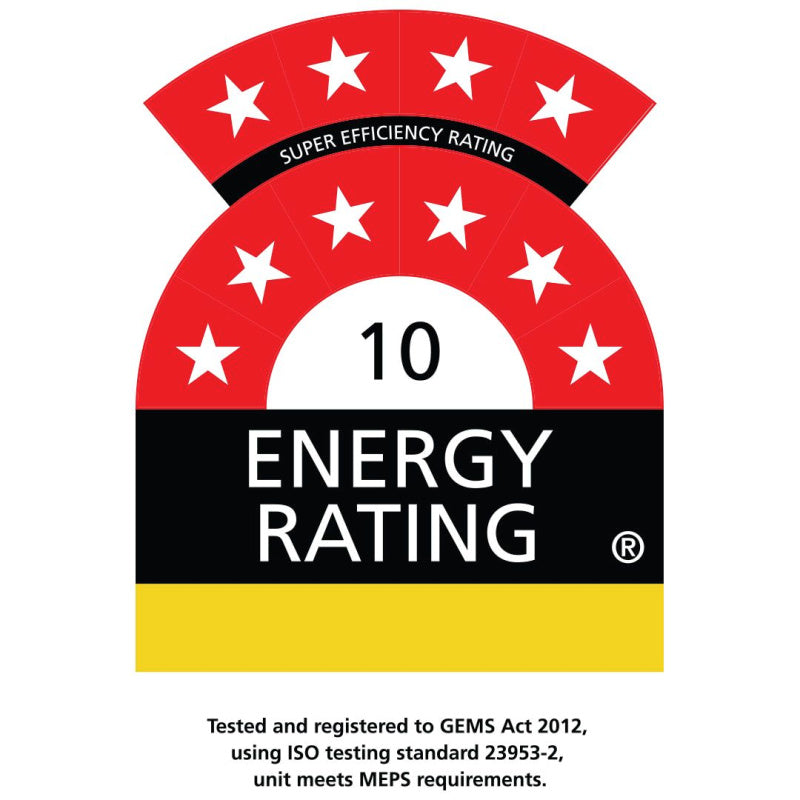 Mini Bar Fridge | Perfect For Accommodation Rooms showing an energy rating of 10 out of 10 stars