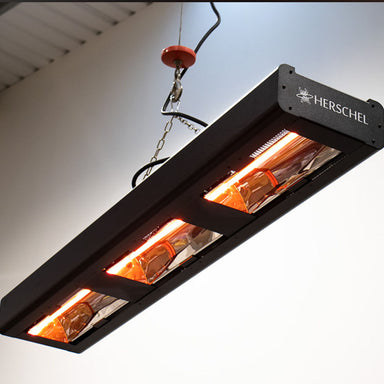 Infrared Heater | Electric | Industrial | Herschel Vulcan long model close up