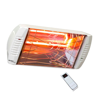 Infrared Heater | Outdoor Heliosa 66 Wide Angle With Remote in white