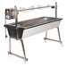 1200mm BBQ Spit Roaster | The Minion | Charcoal side view of unit