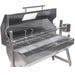 1200 mm Hooded Spartan BBQ Spit Roaster Rotisserie hood opened side product view
