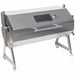 1200 mm Hooded Spartan BBQ Spit Roaster Rotisserie with the hood closed