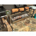 1200mm BBQ Spit Rotisserie | The Master | Charcoal full view of 3 roasts cooking