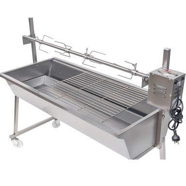 1200mm BBQ Spit Rotisserie | The Master | Charcoal product view