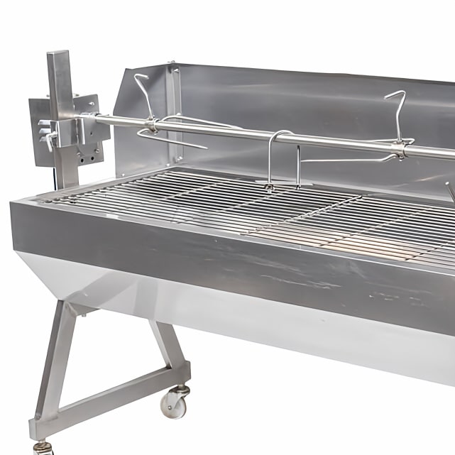 1200 mm Spartan BBQ Spit Roaster Rotisserie close up of motor and accessories