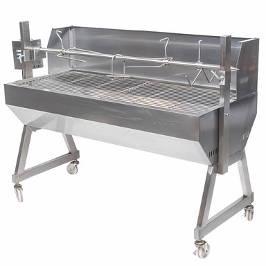 1200 mm Spartan BBQ Spit Roaster Rotisserie close up showing accessories