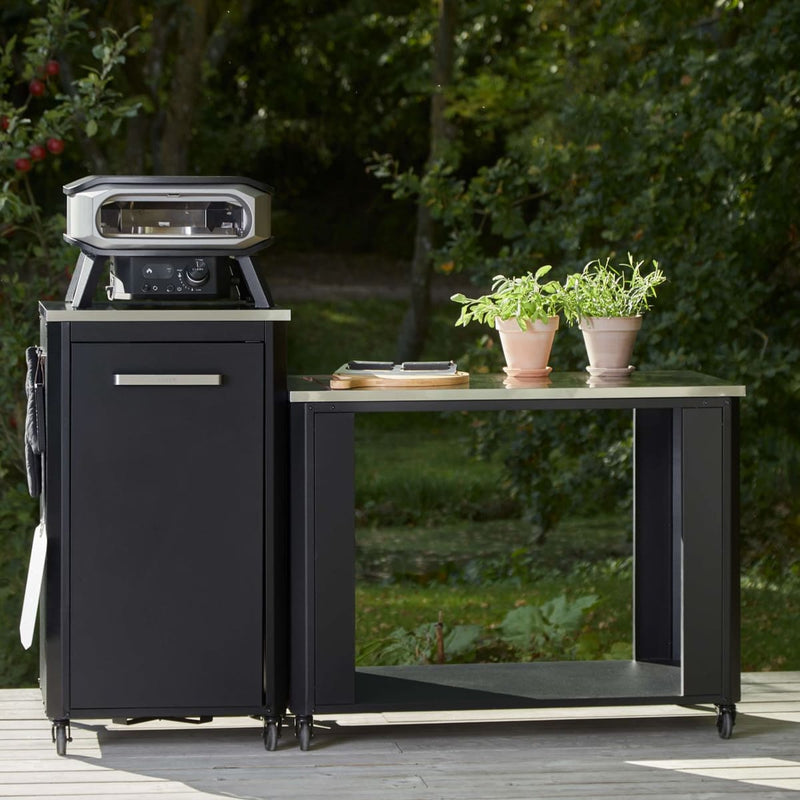 Gas Pizza Oven | Rotating Stone | 13 or 17 Inch | Cozze next to 115 table