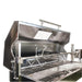 1500 mm Spit Rotisserie Roaster for Hire | Hooded close up with hood open