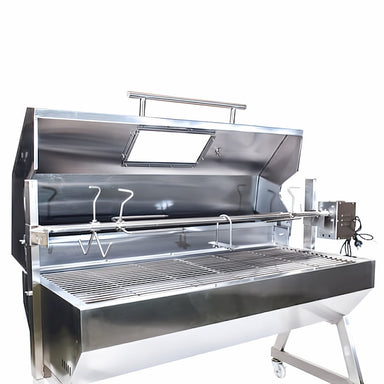 1500mm BBQ Spit Rotisserie | Hooded Spartan close up of accessories