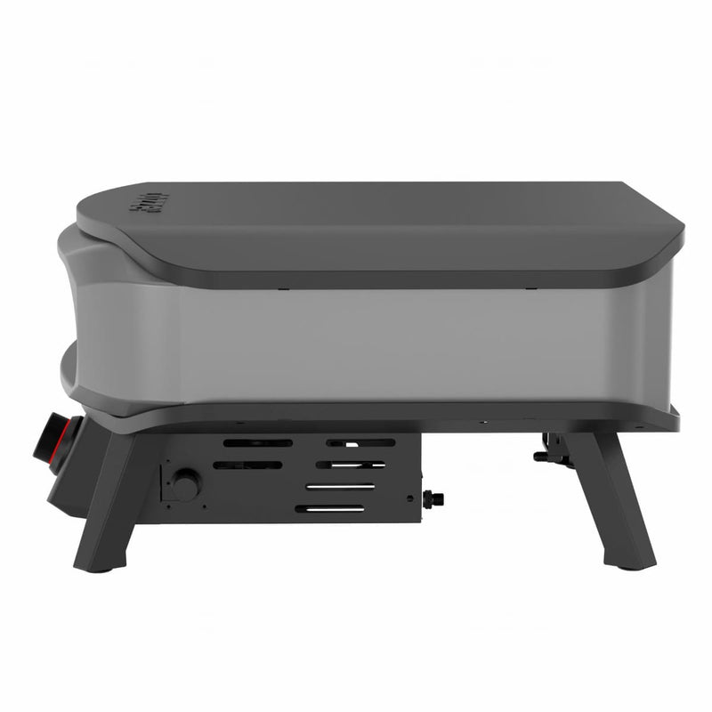 Gas Pizza Oven | Rotating Stone | 13 or 17 Inch | Cozze side view