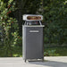 Gas Pizza Oven | Rotating Stone | 13 or 17 Inch | Cozze on tall pizza table
