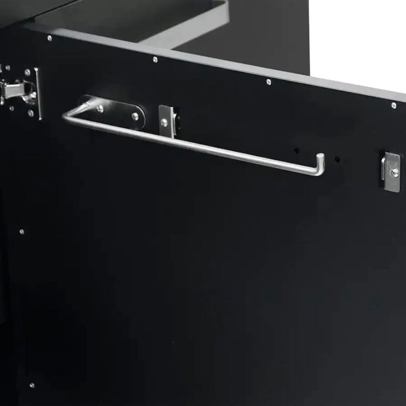 1800 mm Three Door Outdoor Kitchen | Modular | Cozze showing the inside of a door
