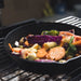24.5 cm Cast Iron Skillet | BBQ & Camping showing stirfry cooking