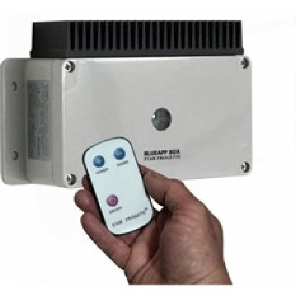 4kW Bluetooth Infrared Heater Controller | Star 7 showing the remote