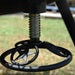 BBQ Grill and Fire Pit height adjustment wheel