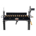 BBQ Spit Roaster | Cyprus | Flaming Coals product image close up front view