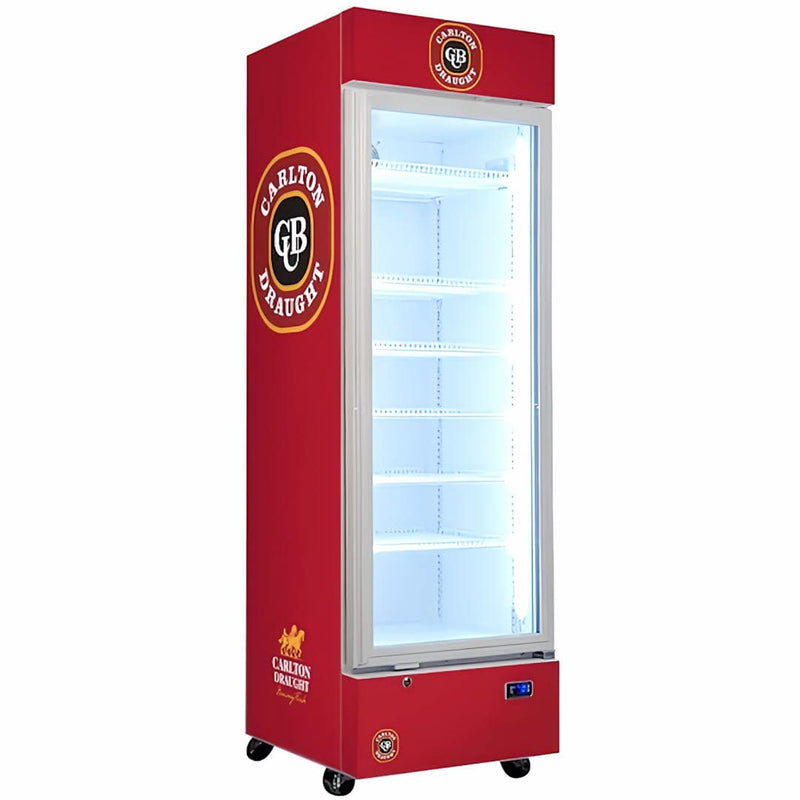 Bar Fridge 370 Litre Beer Branded Carlton Draught