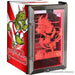 Bar Fridge | 70 Litre NRL Team dragons Branded front left full view of bar fridge on white background