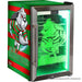 Bar Fridge | 70 Litre NRL Team Rabbitohs Branded front left full view of bar fridge on white background