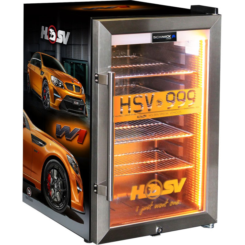 Bar Fridge | 70 Litre Holden Branded W1 front left view