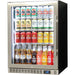 Bar Fridge | 164 Litre Alfresco door closed full of drinks