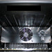 Bar Fridge | 2 Door Alfresco | Schmick SC70 close up view of fan and temperature controls