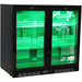 Bar Fridge | Rhino 2 Door | Multi Light green LED light