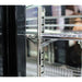Bar Fridge | Rhino 3 Door | Energy Efficient LG Motor close up view of flat shelves