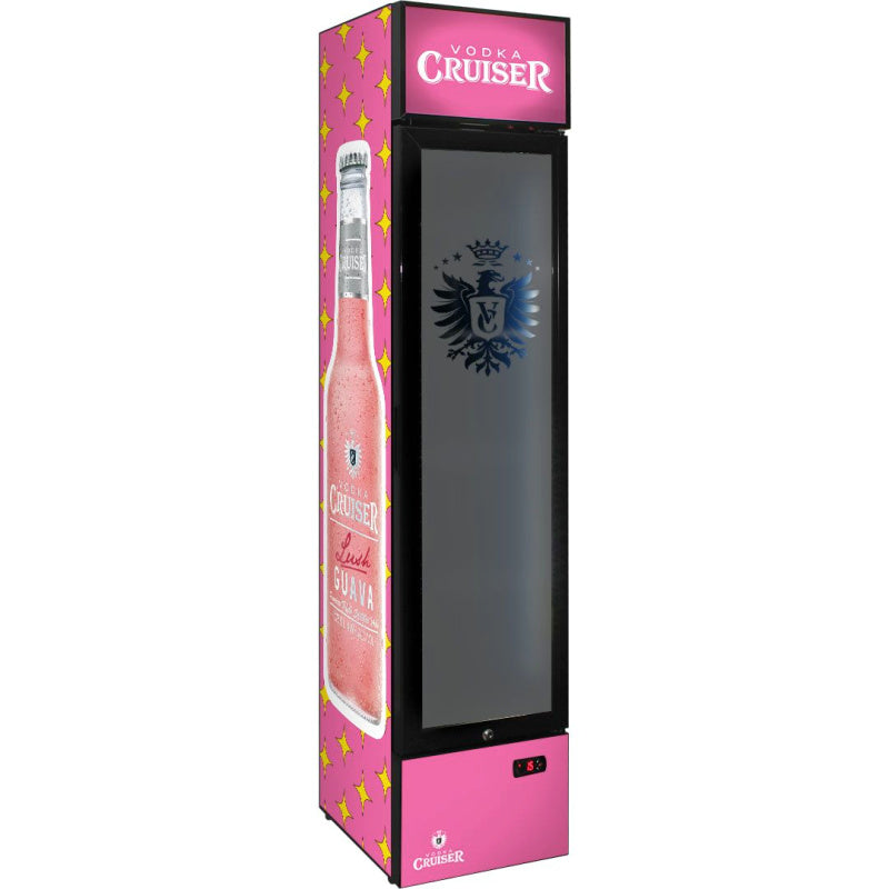 Bar Fridge Branded 160 Litre Vodka Cruiser