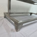 Built-In Parrilla Argentine BBQ Topper | 100% 304 Stainless | V-Grate Model close up of the feet