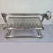 Built-In Parrilla Argentine BBQ Topper | 100% 304 Stainless | V-Grate Model top view showing the grill