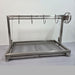 Meat Hooks Designed For Parrilla Argentine BBQ Grills showing 4 hooks on the par120TOP parrilla bbq