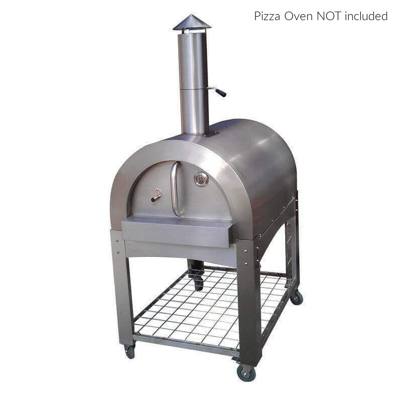Cover for Wood Fired Pizza Oven | Flaming Coals showing the pizza oven