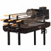 Cyprus Spit | Extra Large with 5 Skewers | 25 kg rated motor close up side view with the 5 skewers and all accessories