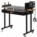 Cyprus Spit | Extra Large with 5 Skewers | 25 kg rated motor front view showing the bbq grill without the skewers