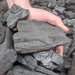 Gidgee Charcoal for BBQ Grill and Rotisserie | Chunky 19 kg close up of chuinks