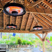 Infrared Heater | Outdoor | Electric | Herschel Hawaii in pagola with multiple units installed