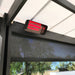 Infrared Heater | Outdoor | Electric | Heliosa 66 Black Glass close up under patio