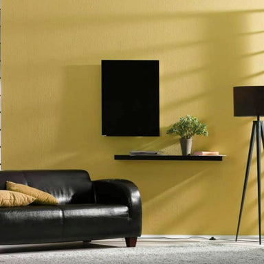 Infrared Heater | Electric | Herschel Inspire Glass black on a wall