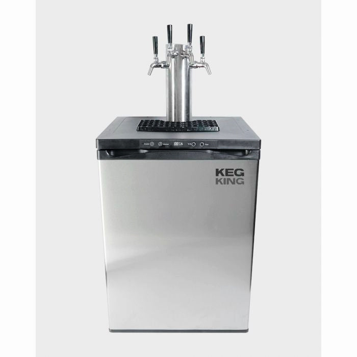 Kegerator | KegMaster Series XL | front view of quad tap