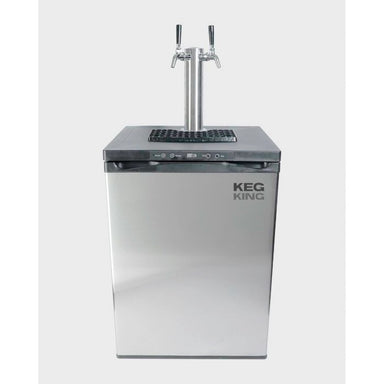 Kegerator | KegMaster Series XL | front view of double tap