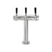Kegerator | Solstace 365 Indoor/Outdoor | Complete Package close up view of triple tap font