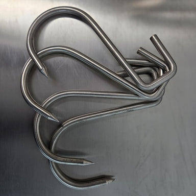 Meat Hooks Designed For Parrilla Argentine BBQ Grills showing 4 meat hooks