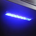 Mini Bar Fridge | Coffee Machine Milk Storage 23 L close up view of Blue LED light