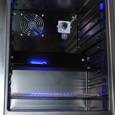 Mini Bar Fridge | Coffee Machine Milk Storage 23 L showing cooling fan and temperature control