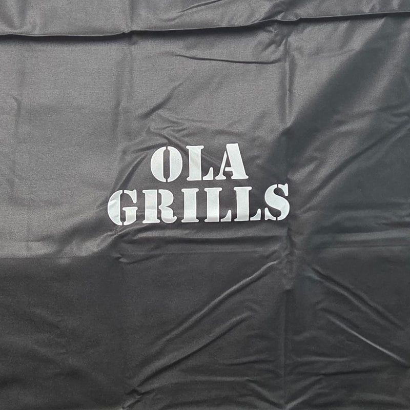 Cover for Parrilla Stlye Argentine BBQ Grills | Multiple Sizes showing the parxl304 model close up of logo