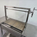 Parrilla Argentine BBQ with Firebricks | 100% 304 Stainless | BBQ Rod Model shoiwng the grill down in the firebox