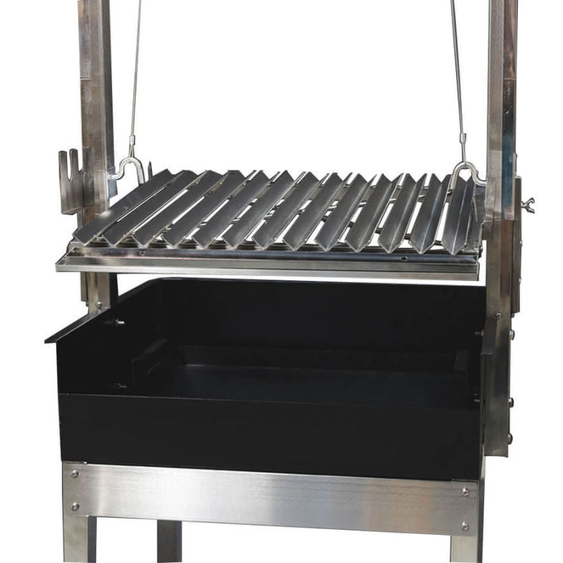 Parrilla BBQ Grill | Argentine | Optional Spit close up of grill
